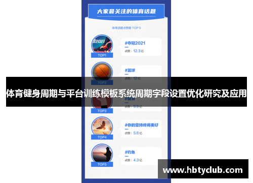 体育健身周期与平台训练模板系统周期字段设置优化研究及应用